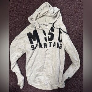 Victoria's Secret Pink Gray Hoodie